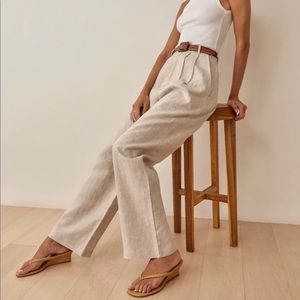 Reformation Vesta linen pants NWT